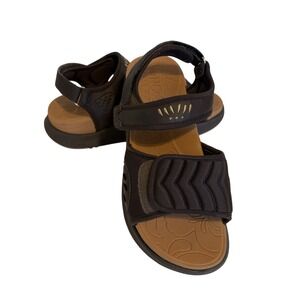 ONCAI Brown Walking Sandals Womens Arch Support Hiking Orthotic Outdoor Sz 8